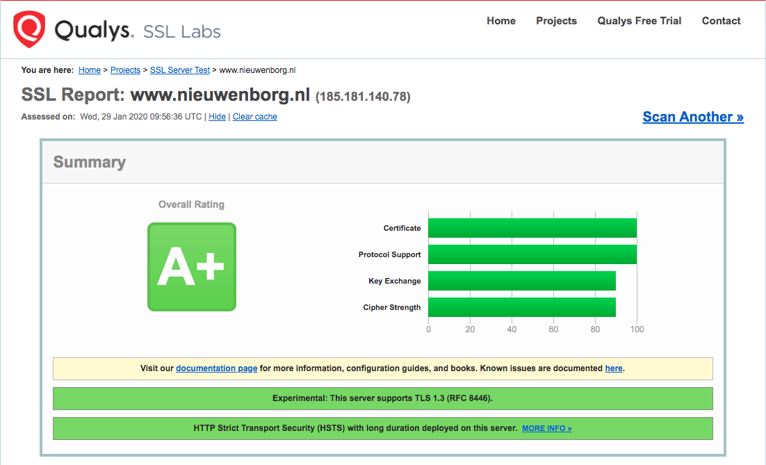 veilige verbinding server